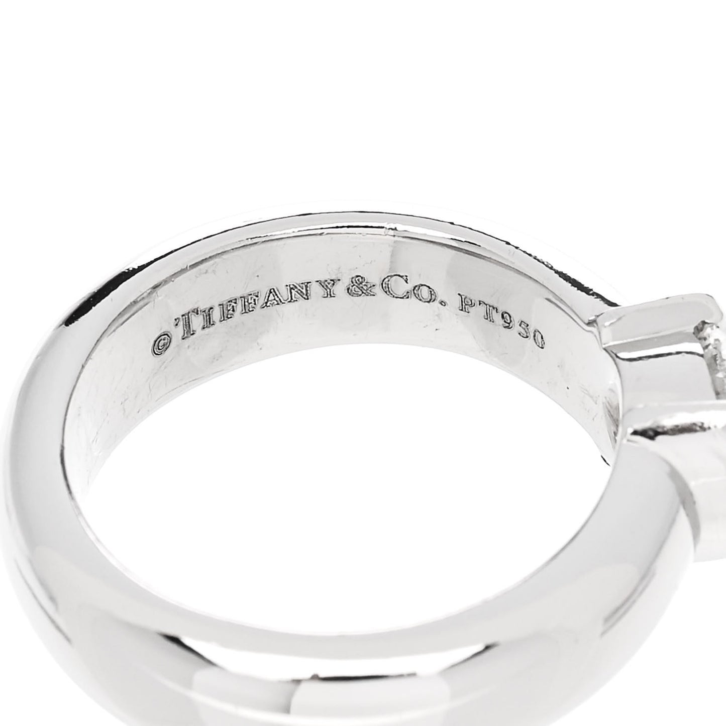 Platinum Diamond .71ct Etoile Solitaire Engagement Ring 47 4