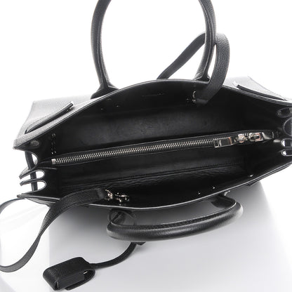 Saint Laurent Grained Calfskin Small Sac De Jour Black 6 of 8