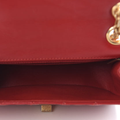 Chanel Aged Calfskin Quilted 2.55 Reissue Mini Flap Red 5 of 9