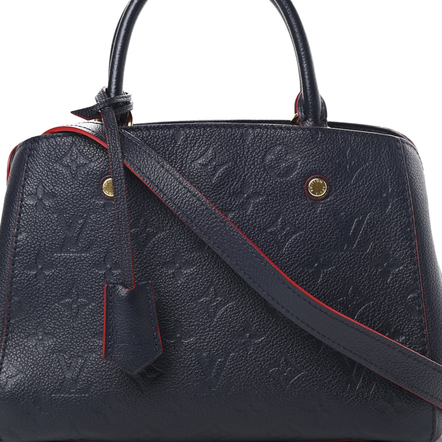 Empreinte Montaigne BB Marine Rouge