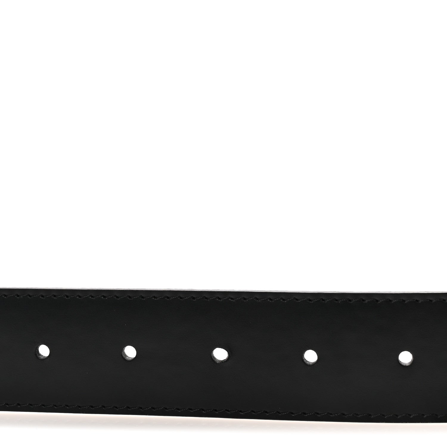 Louis Vuitton Calfskin 30mm LV Initiales Reversible Belt 95 38 Black Brown 3 of 5