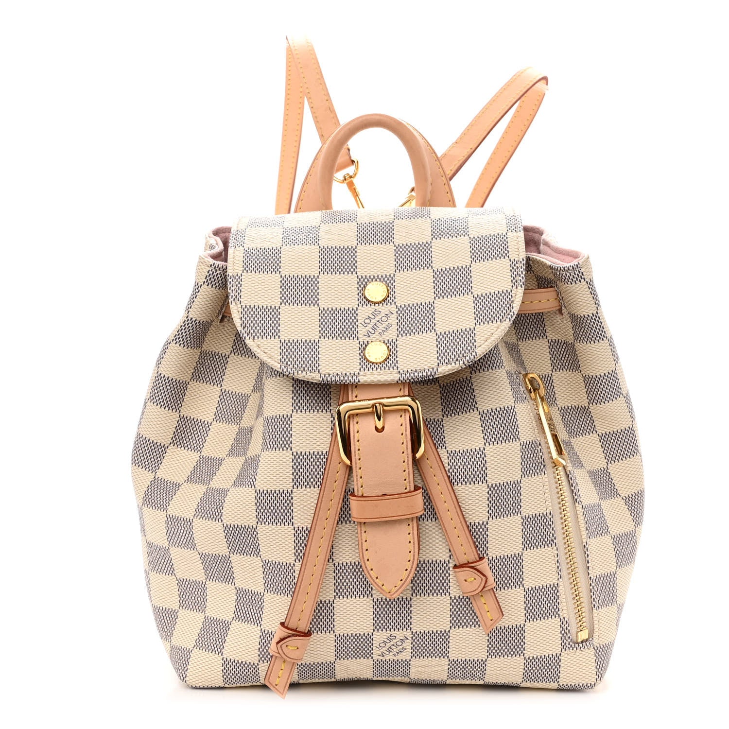 Louis Vuitton Damier Azur Sperone BB Backpack 1 of 9