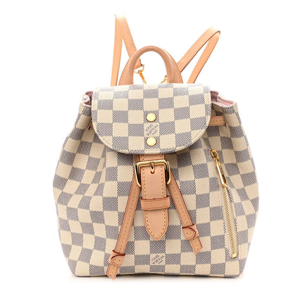 Louis Vuitton Damier Azur Sperone BB Backpack 1 of 9