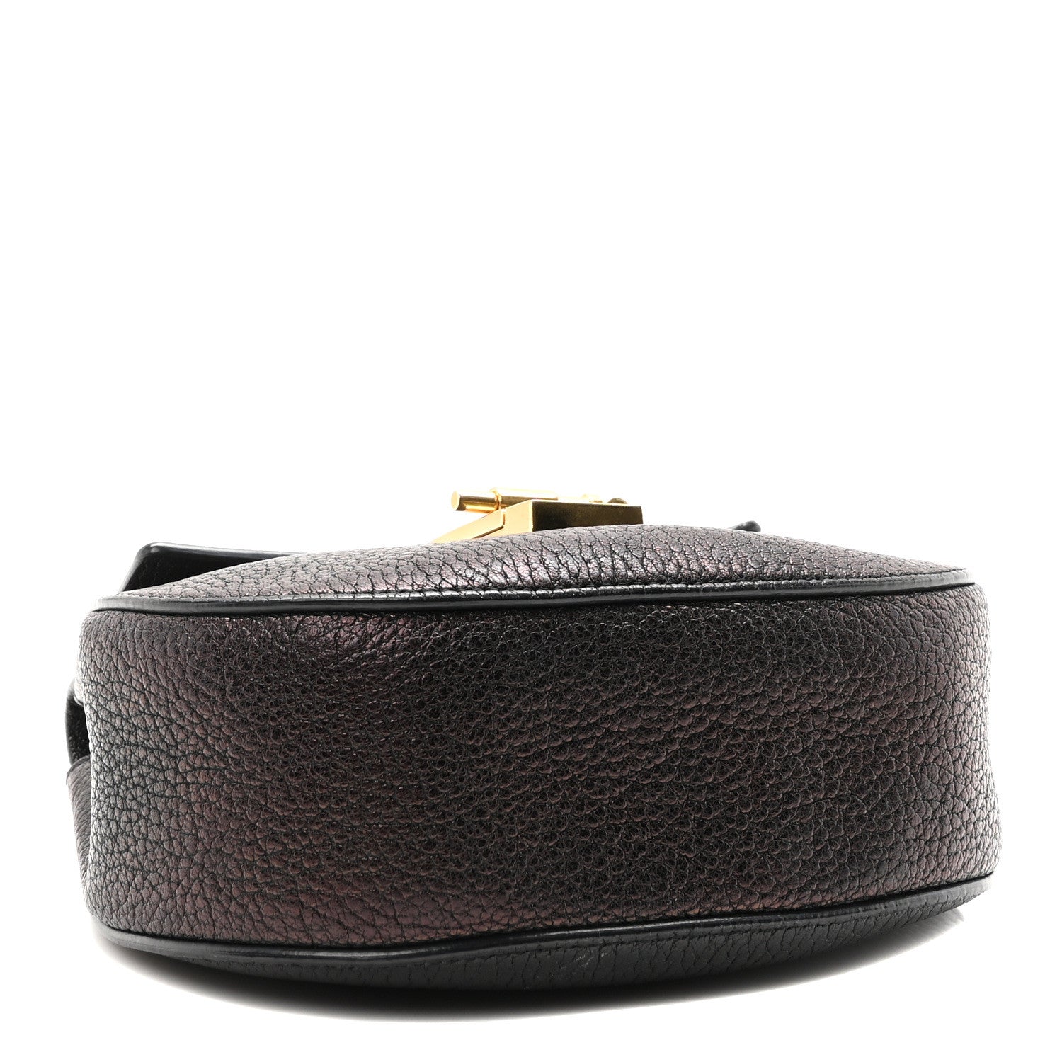 Chloe Grained Lambskin Mini Drew Shoulder Bag Black 4 of 9