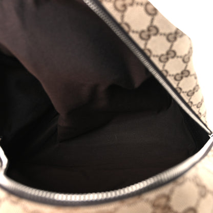 Gucci Monogram Travel Backpack Dark Brown 5 of 10