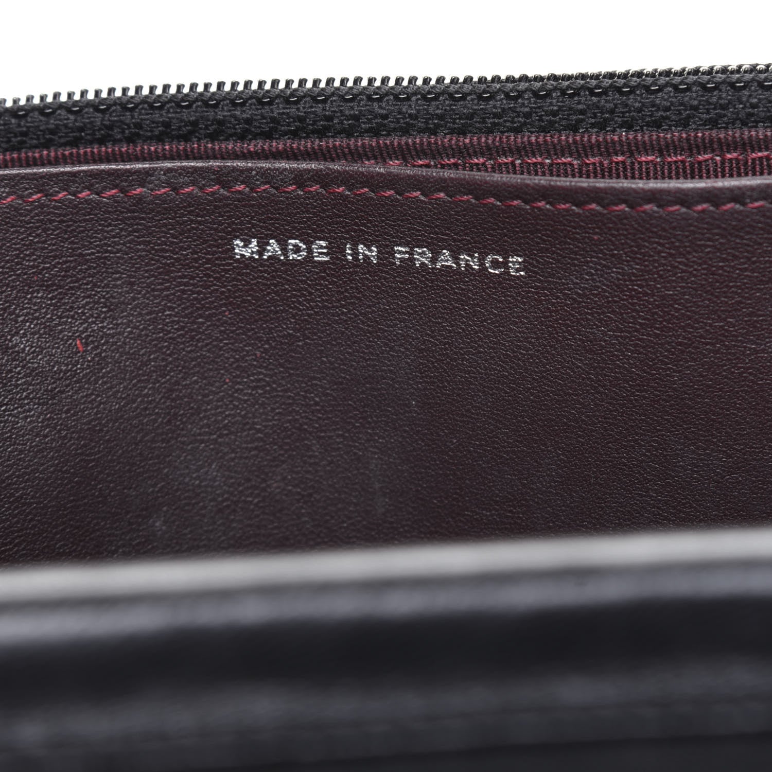 Chanel Lambskin Quilted Wallet On Chain WOC Black 7 of 19