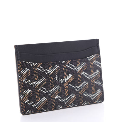 Goyard Goyardine Saint Sulpice Card Holder Black 2 of 7