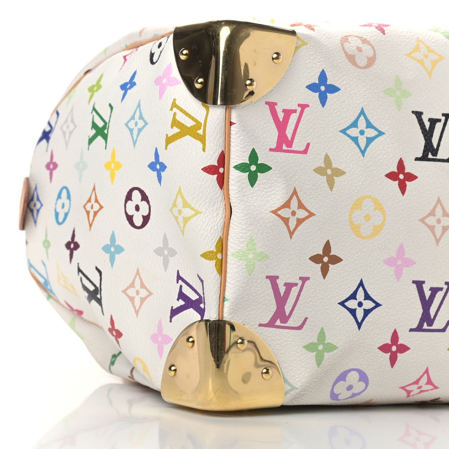 Monogram Multicolor Speedy 30 White