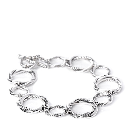David Yurman Sterling Silver Infinity Link Bracelet 1 of 4