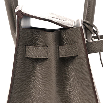 Hermes Epsom Birkin Sellier 25 Etain 15 of 35