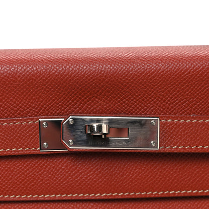 Hermes Epsom Candy Kelly Retourne 32 Brique Orange 11 of 11