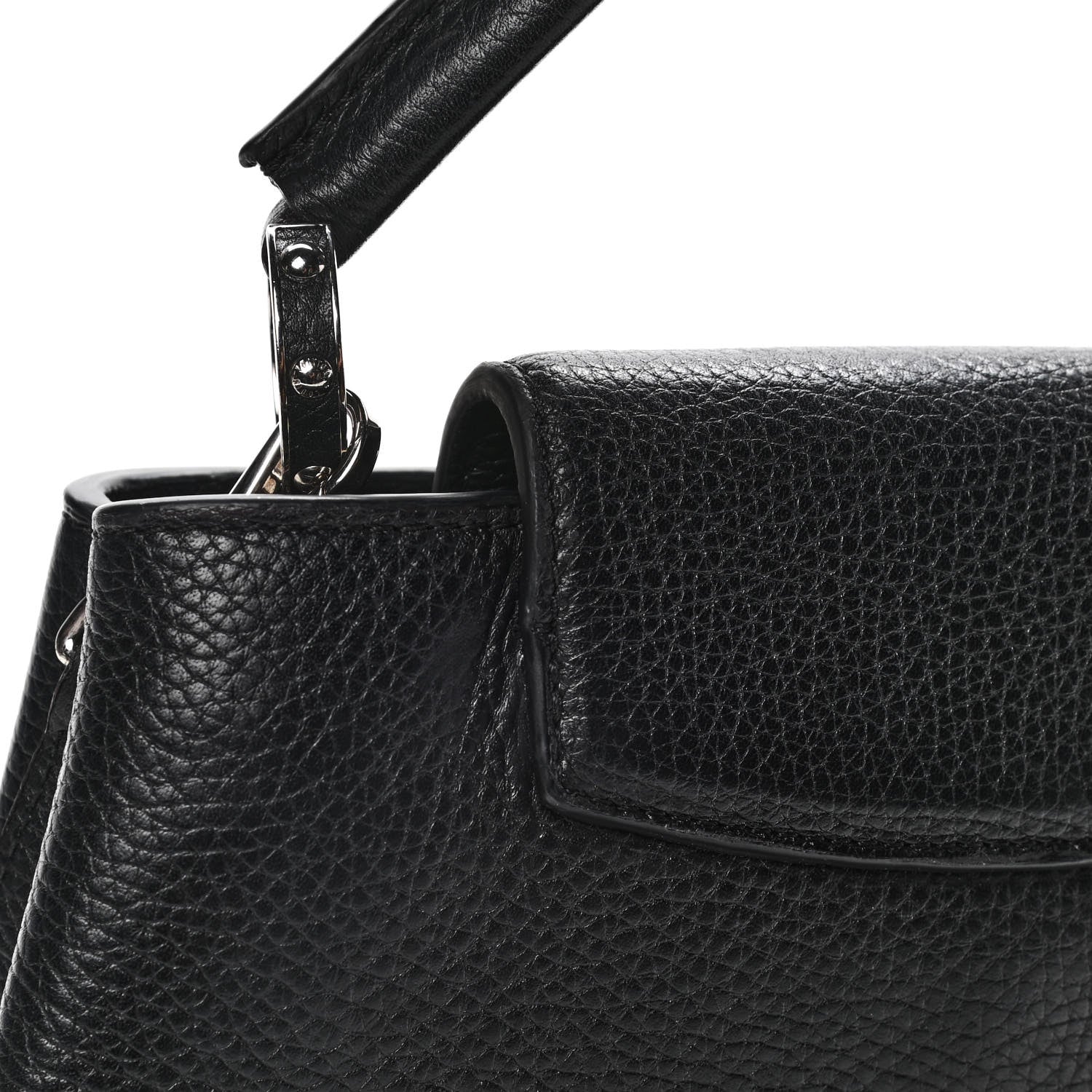 Louis Vuitton Taurillon Capucines Black 13 of 17