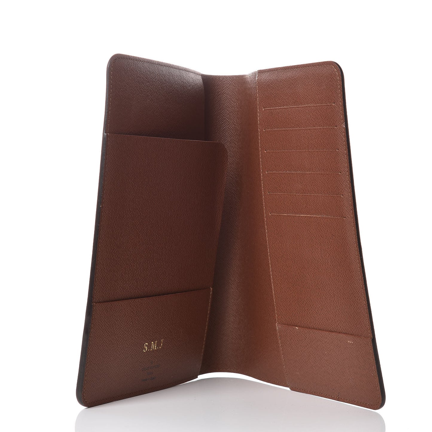 Monogram Desk Agenda Cover