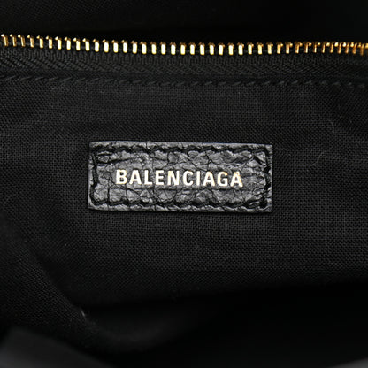Balenciaga Agneau Classic Gold Hardware S City Graffiti Strap Black 5 of 9