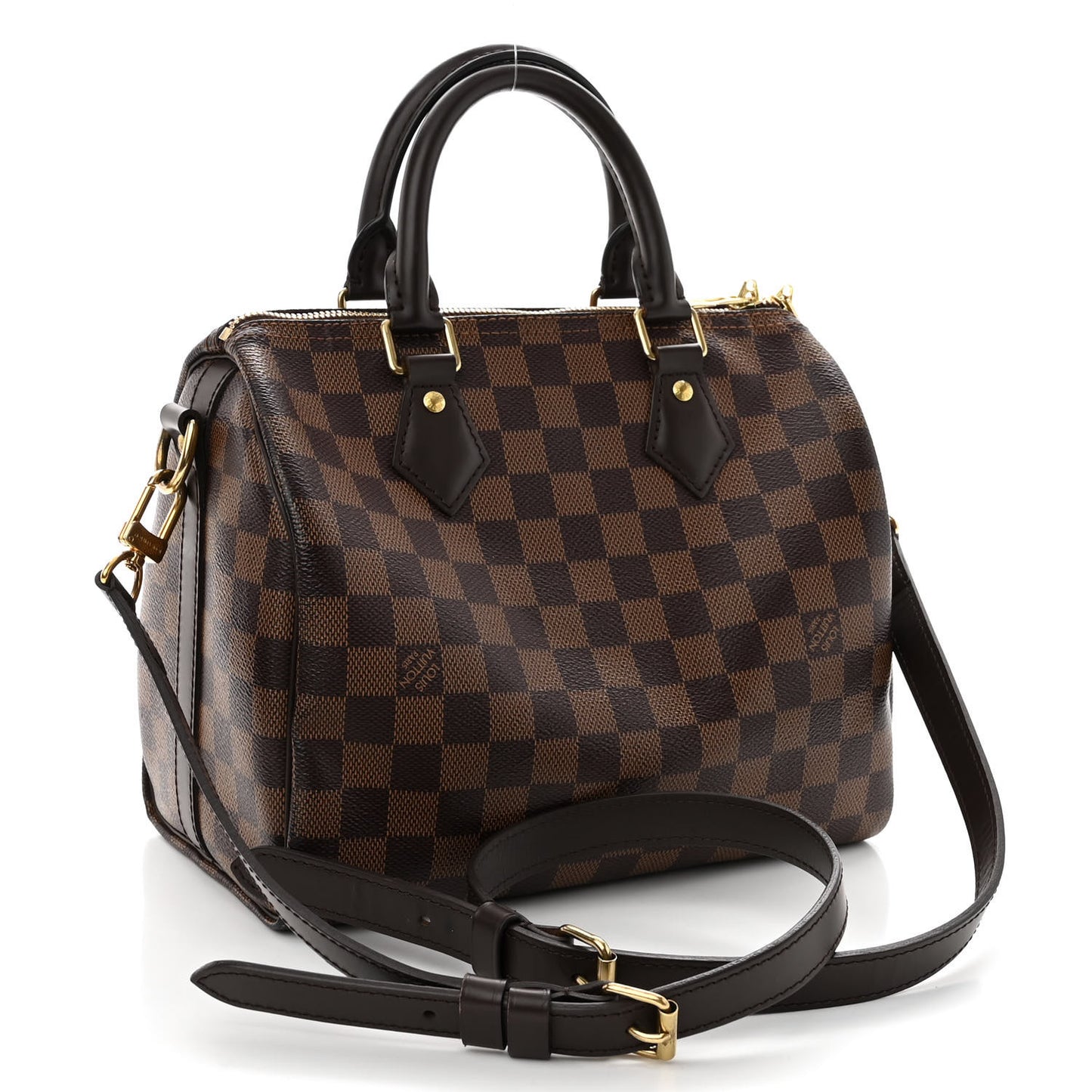 Damier Ebene Speedy Bandouliere 25