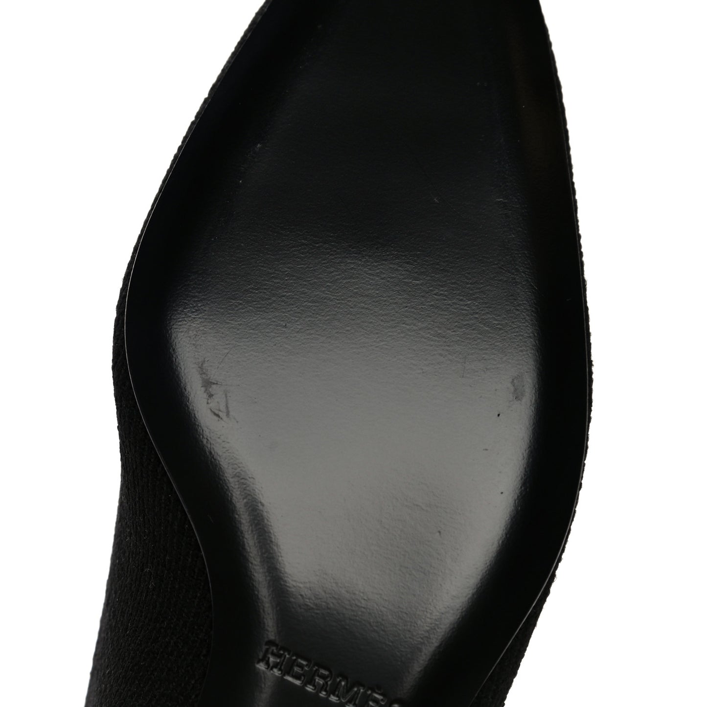 Knit Calfskin Duo Ankle Boots 35.5 Black