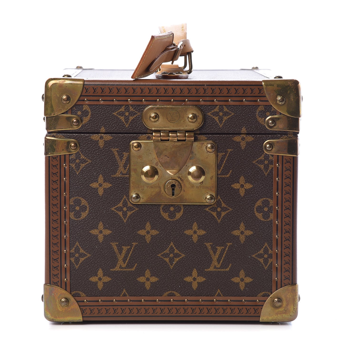 Monogram Boite Flacons Beauty Train Trunk Case