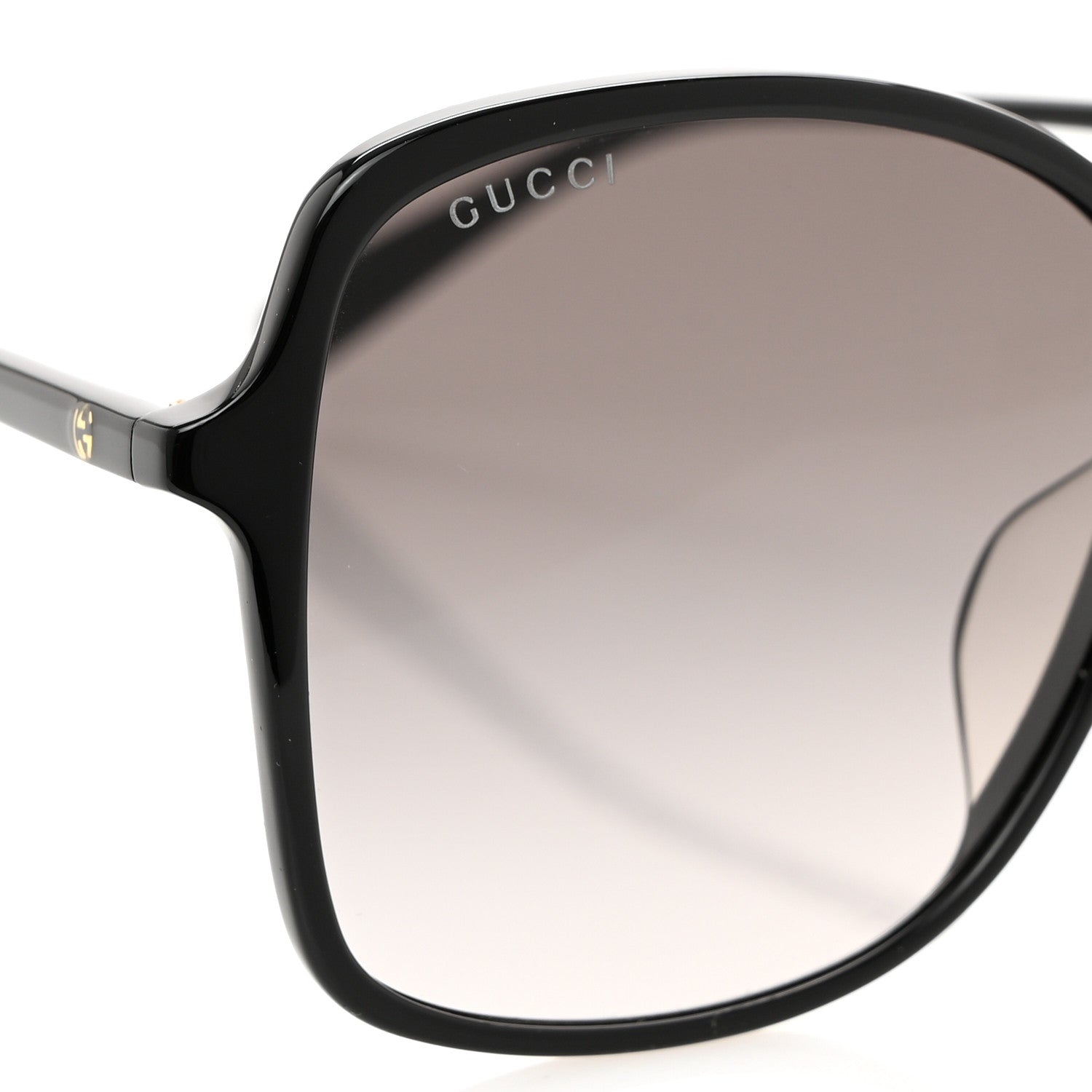 Gucci Oversized Square GG0546SK Sunglasses Black 7 of 8