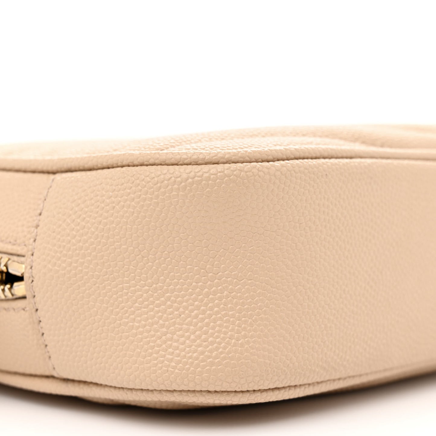 Grain De Poudre Matelasse Monogram Mini Lou Camera Bag Dark Beige