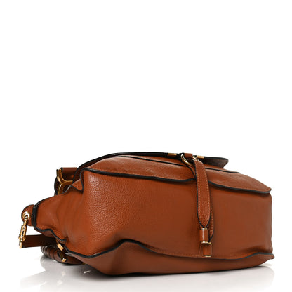 Chloe Calfskin Medium Marcie Satchel Tan 4 of 15