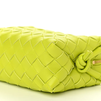 Bottega Veneta Nappa Intrecciato Mini Loop Camera Bag Acid Kiwi 9 of 9