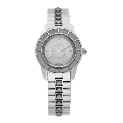 Christian Dior Stainless Steel Sapphire 29mm Christal Quartz Watch Gilt 1 of 4