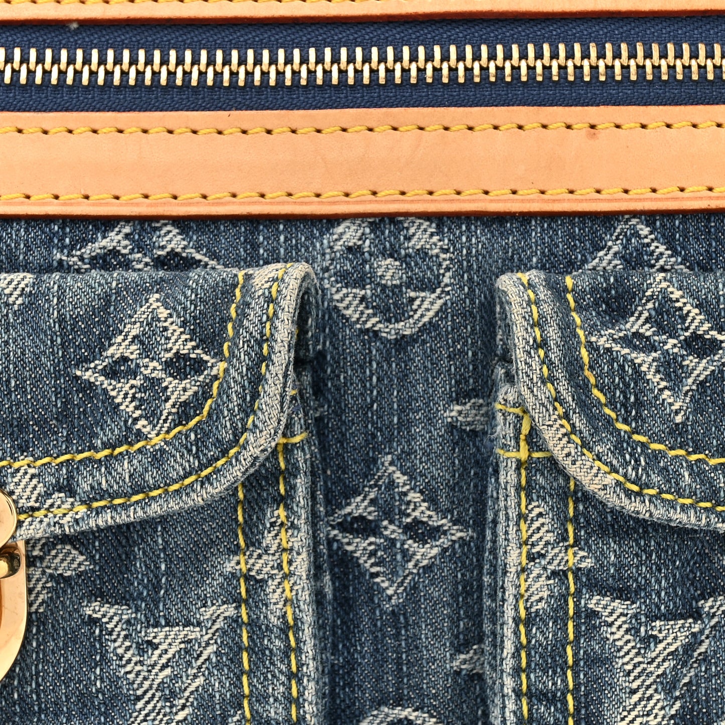 Monogram Denim Neo Speedy Blue