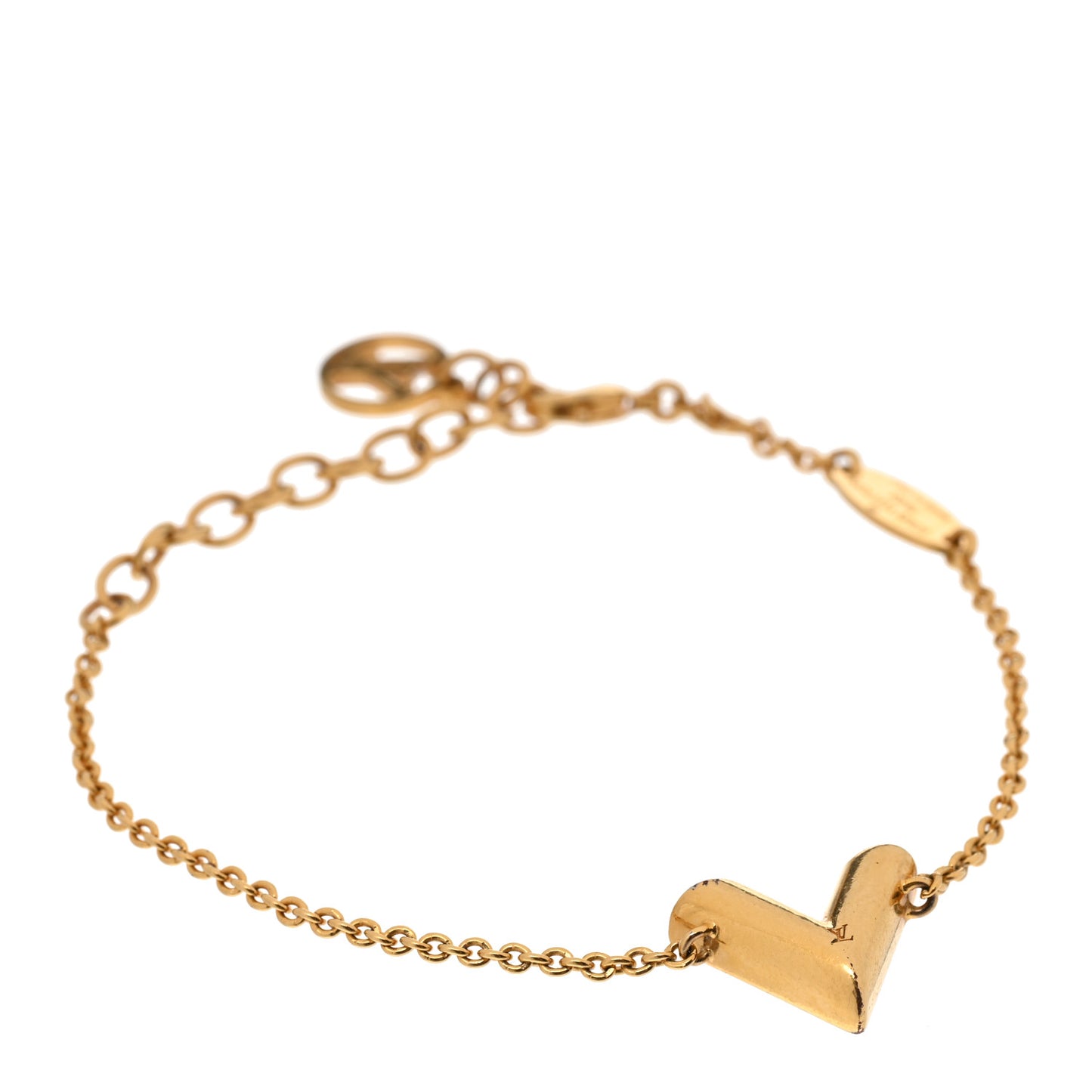 Essential V Supple Bracelet Gold