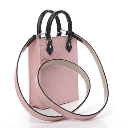 Louis Vuitton Epi Petit Sac Plat Rose Ballerine 3 of 11
