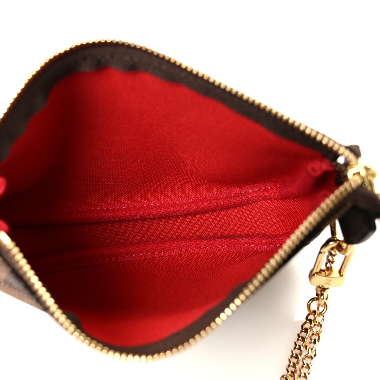 Louis Vuitton Damier Ebene Mini Pochette Accessories 5 of 10