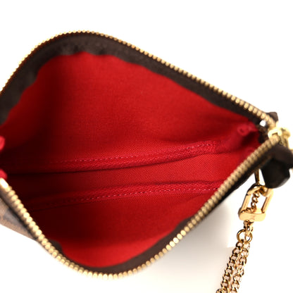 Louis Vuitton Damier Ebene Mini Pochette Accessories 5 of 10