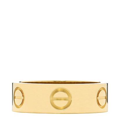 Cartier 18K Yellow Gold 5.5mm LOVE Ring 52 6 49 4.75 4 of 7