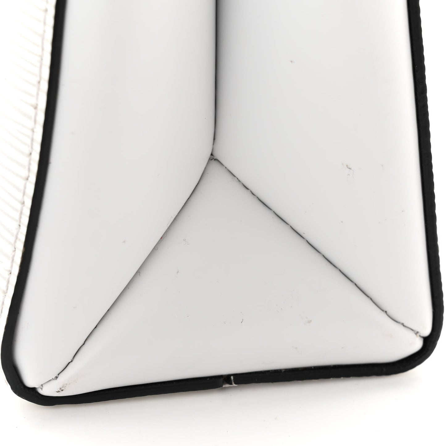 Epi Pochette Grenelle White