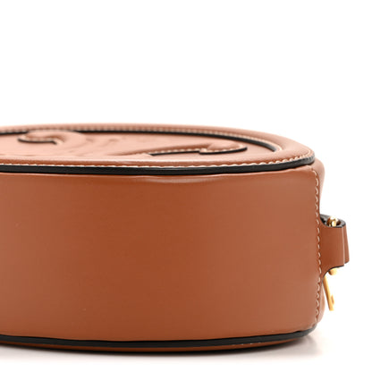 Celine Smooth Calfskin Cuir Triomphe Oval Bag Tan 11 of 12