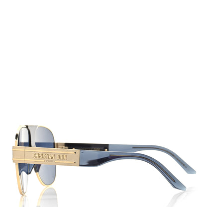 Christian Dior Diorsignature A3U Sunglasses Gold Gradient Smoke 3 of 6