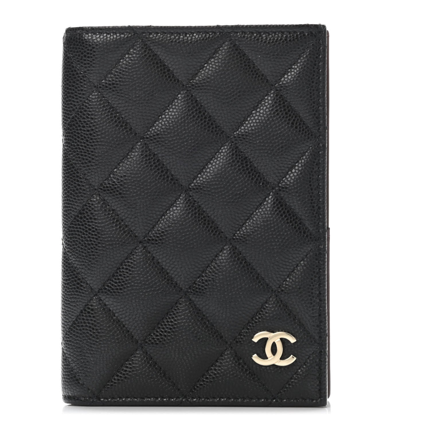 Chanel Caviar Quilted Passport Holder Black 1 of 4