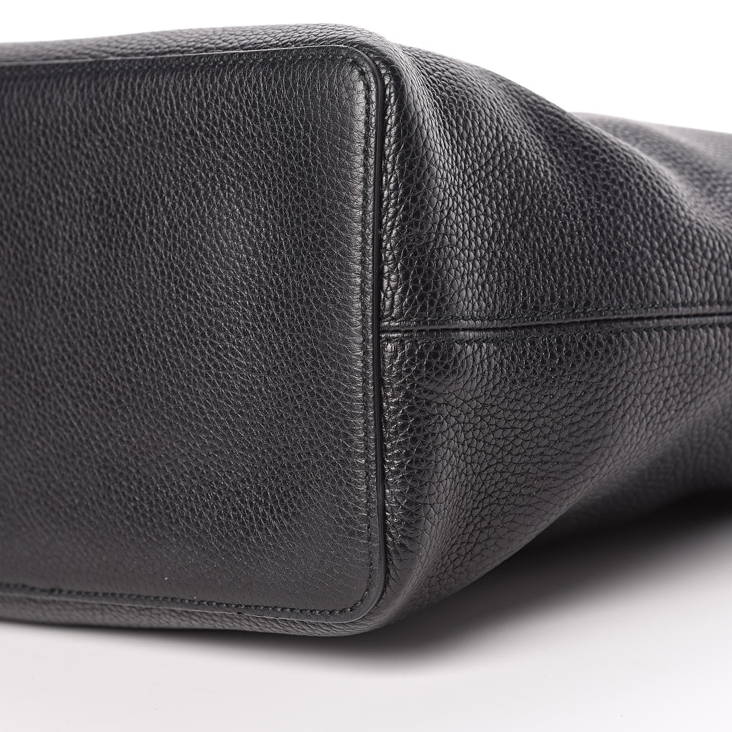 Gucci Pebbled Calfskin Large Soho Hobo Black 6 of 13