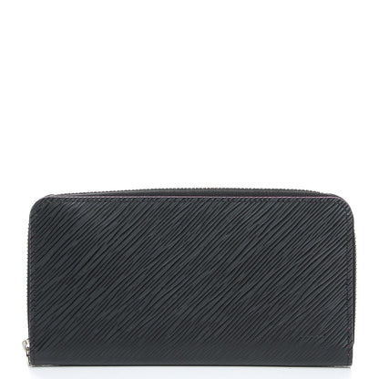 Louis Vuitton Epi Zippy Wallet Black Hot Pink 1 of 7