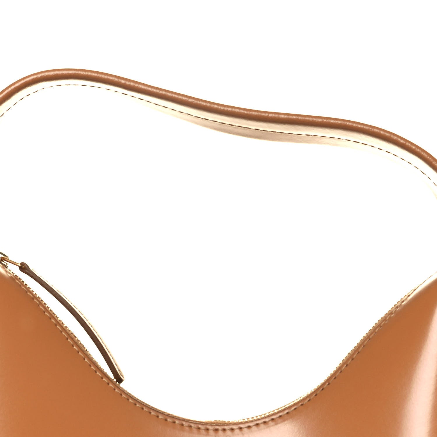 Mansur Gavriel Polished Calfskin Mini Candy Bag Caramel 9 of 10