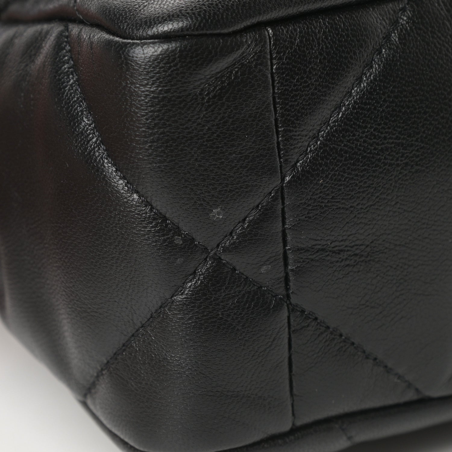 Chanel Goatskin Quilted Medium Chanel 19 Flap Black 11 of 11