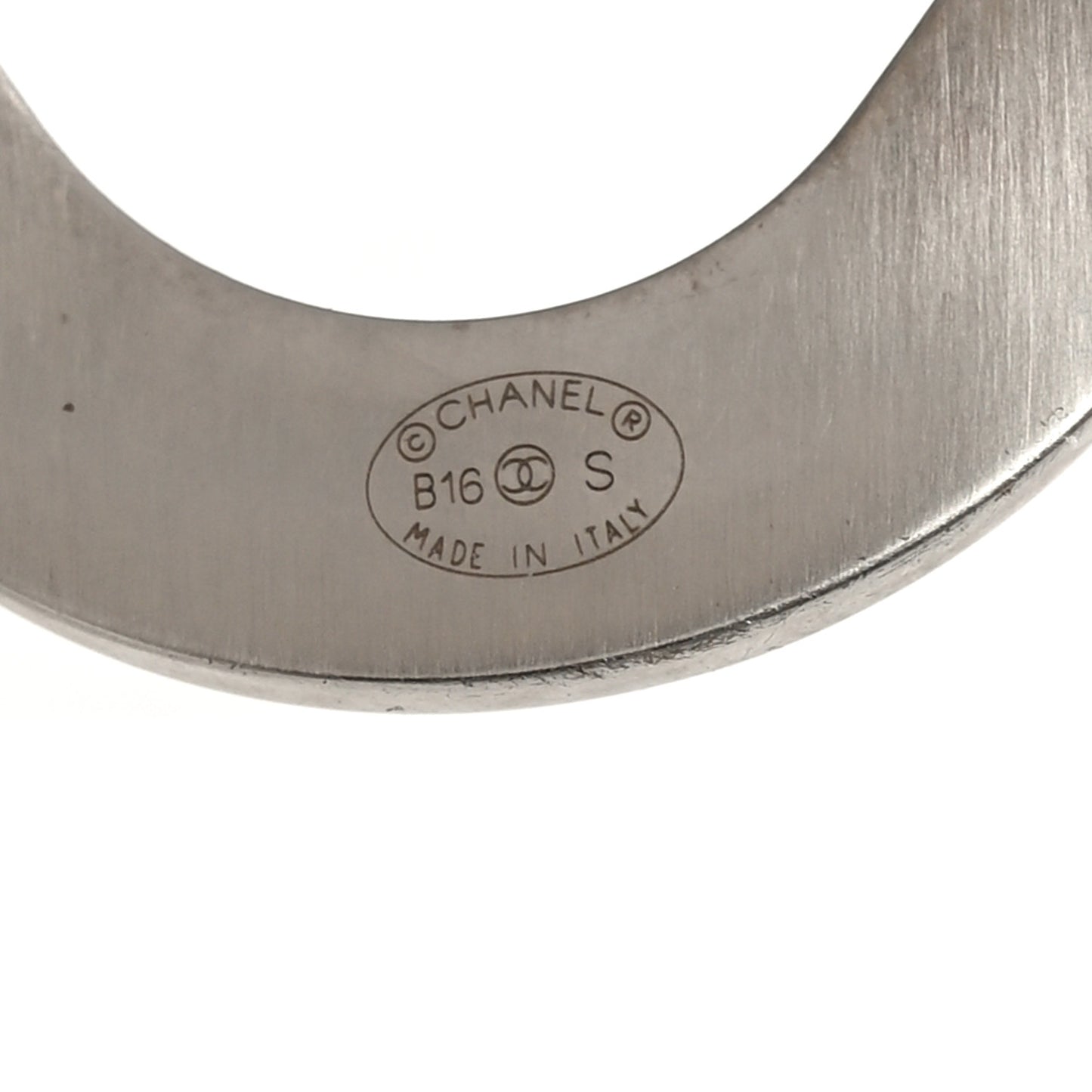 Metal CC Cuff Silver
