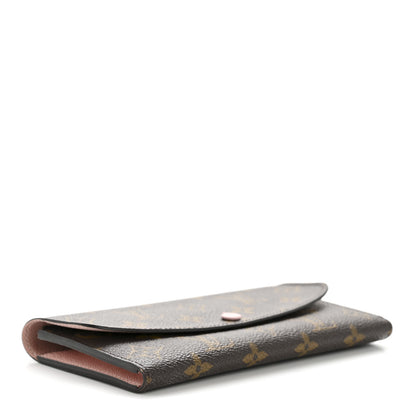 Louis Vuitton Monogram Emilie Wallet Rose Ballerine 4 of 11