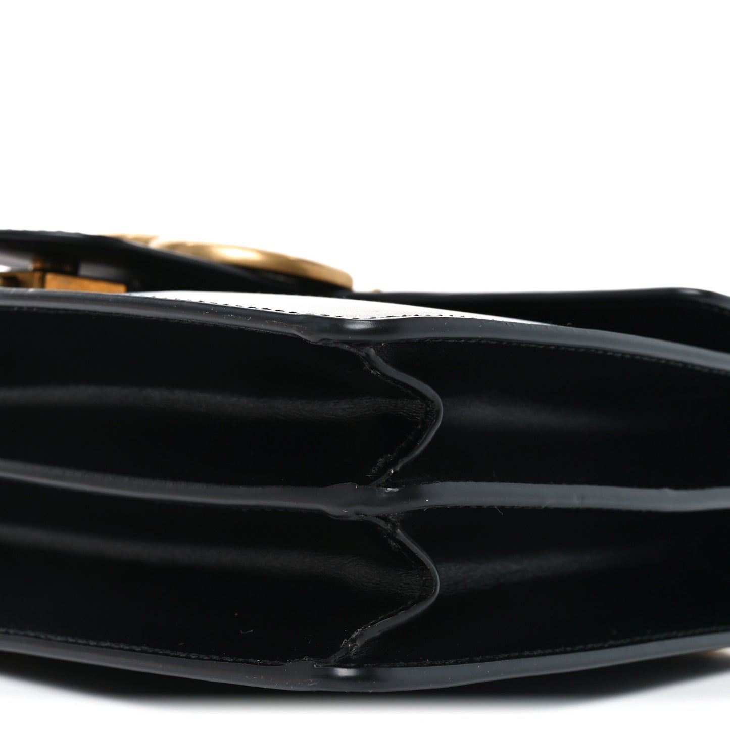 Knight Calfskin Malaga Kid Heart Medium GG Marmont Chain Handle Bag Black Hibiscus Red Multicolor