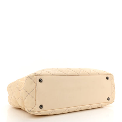 Chanel Calfskin Medium Stitch It Tote Beige 5 of 13