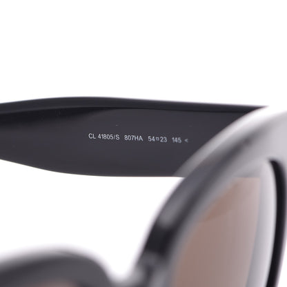 Celine New Audrey Sunglasses CL 41805/S Black 5 of 7