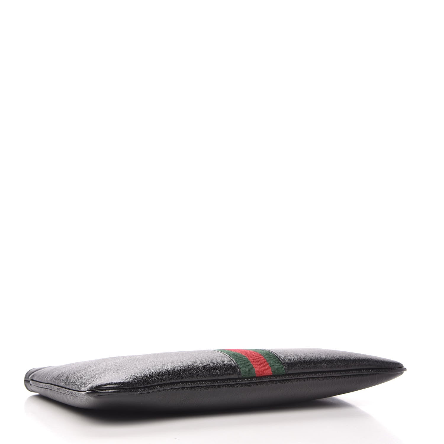 Gucci Calfskin Web Rajah Clutch Black 4 of 10