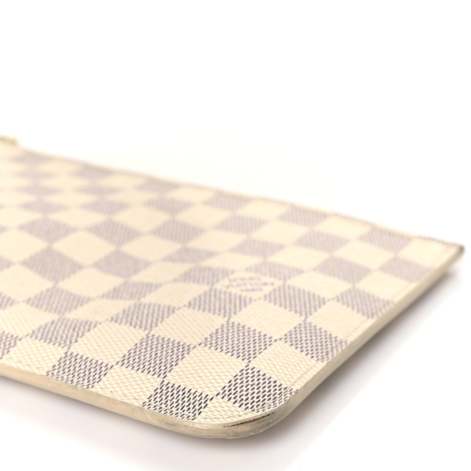 Louis Vuitton Damier Azur Neverfull MM GM Pochette Rose Ballerine 8 of 9