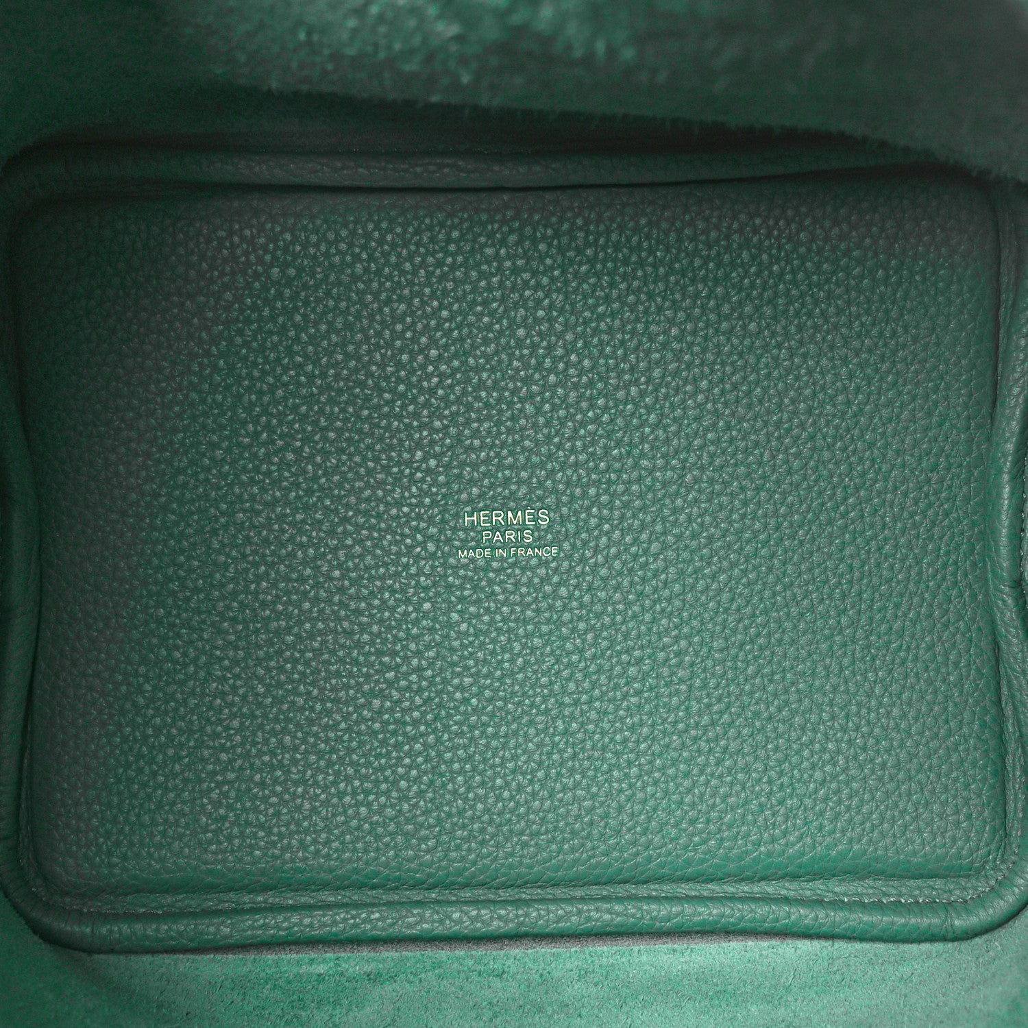 Hermes Taurillon Clemence Picotin Lock 18 PM Vert Jade 5 of 11