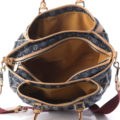 Louis Vuitton Denim Raye Cabas GM 6 of 10