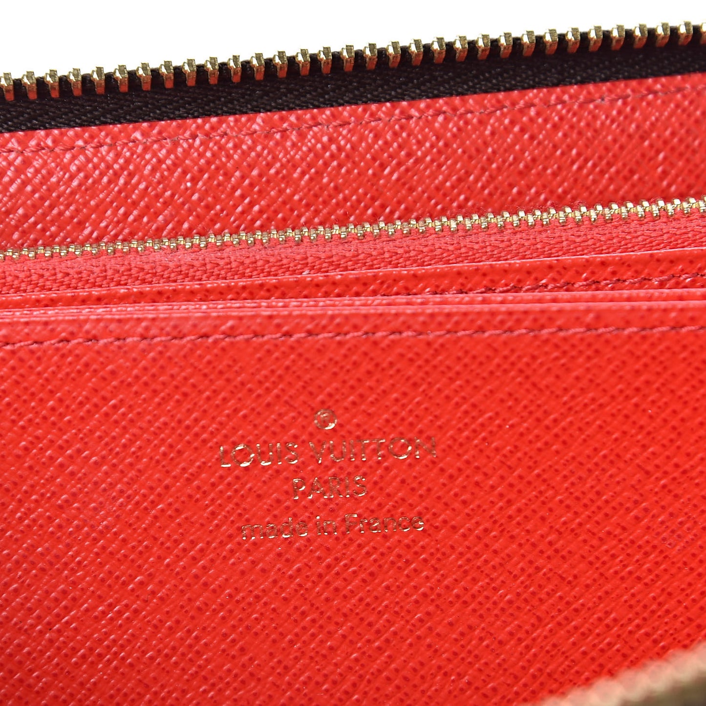 Monogram Zippy Wallet Coquelicot